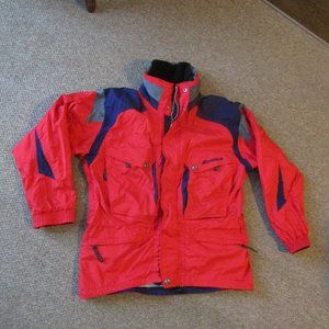 Nordica Veritech Red Winter Coat Ski Jacket Hooded